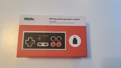 8Bitdo N30 2.4G WIRELESS GAMEPAD for ORIGINAL NES AUTHENTIC BRAND NEW