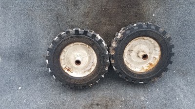 PAIR OF TORO WHEELS 12 X 3.25  from TORO GARDEN TILLER  MODEL: 38010