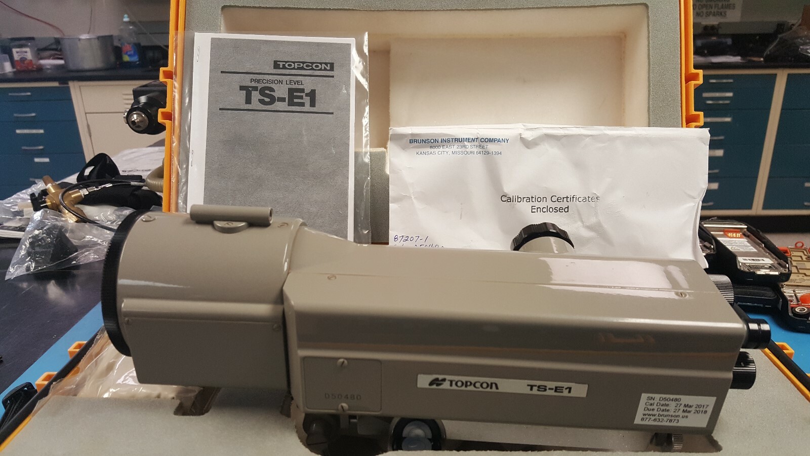 TOPCON TS-E1 HIGH ACCURACY PRECISION  Auto LEVEL