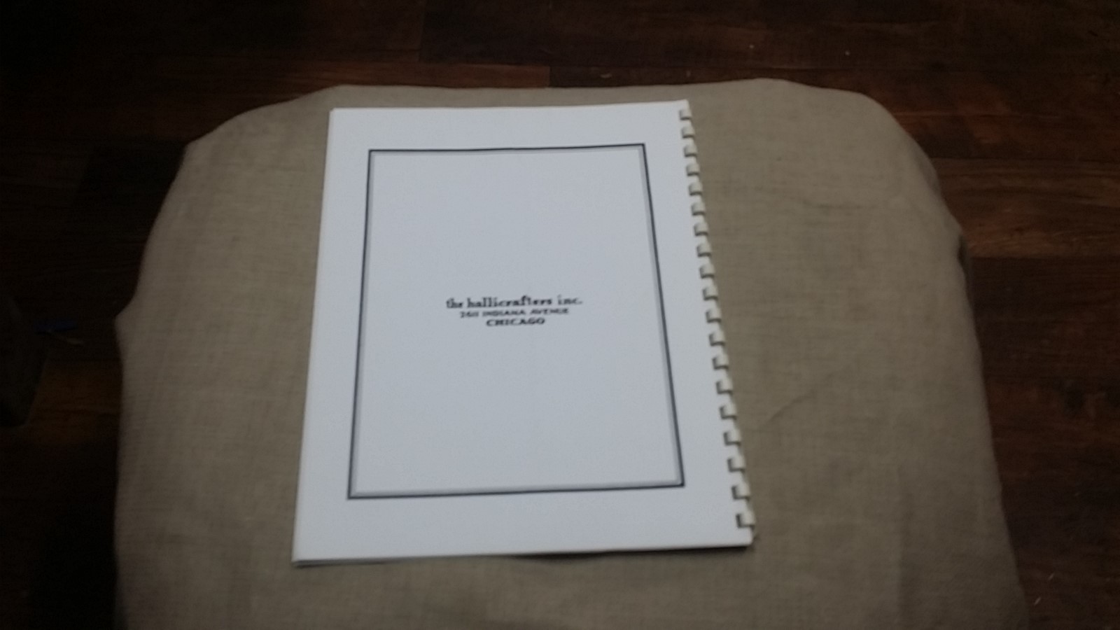 Hallicrafters S-17 SX-17 Sky SKYRIDER Alignment and Servicing Manual