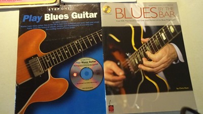 MUSIC GUITAR Books Lot 5 BLUES Celtic Magic Cords Contemporary Christian
