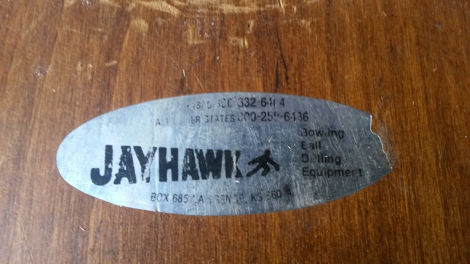 Jayhawk Measuring Ball Bowling finger system drilling  mechanical size fitter