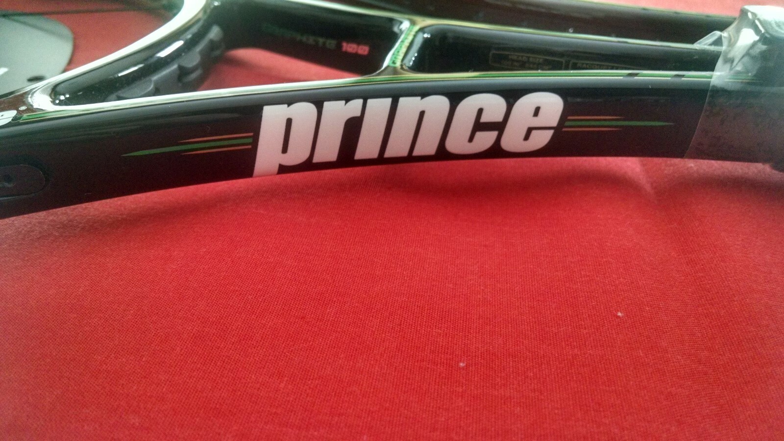 *TWO* (2) PRINCE CLASSIC GRAPHITE MID PLUS 100 TENNIS RACQUETS * NEW*
