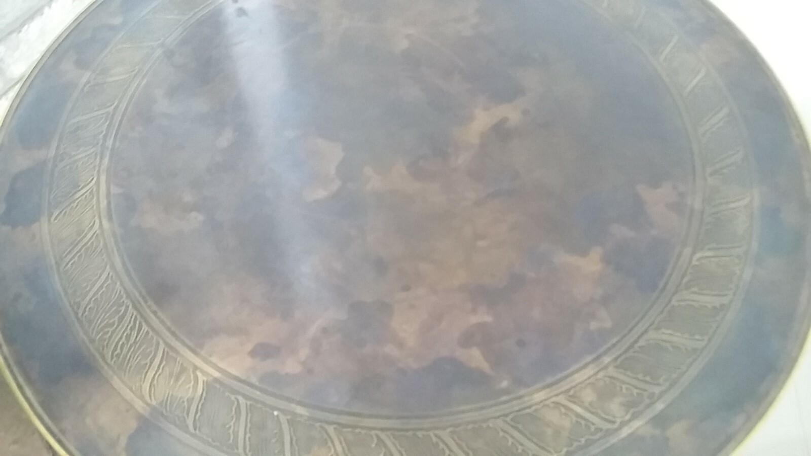 Century Furniture Company Side Tables - Metal/Brass Acid Washed - Set Of 2