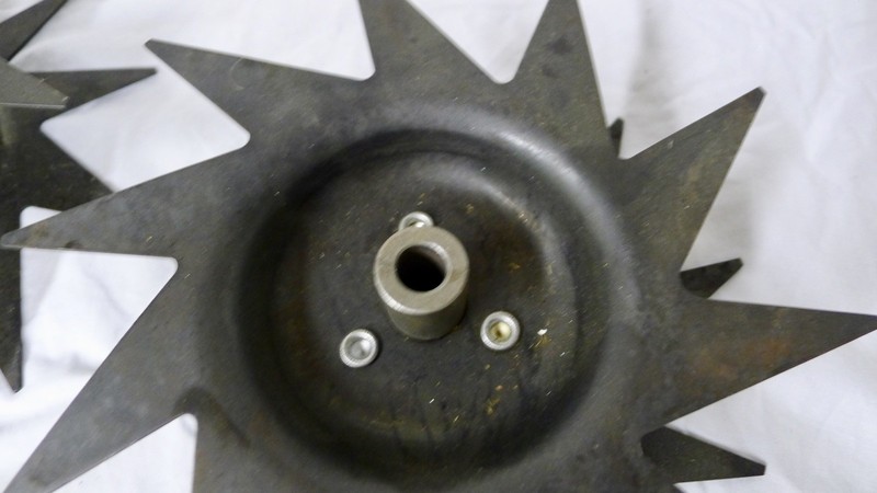 Pair of Mantis Tiller Aerator Attachments - Nice Shape!!