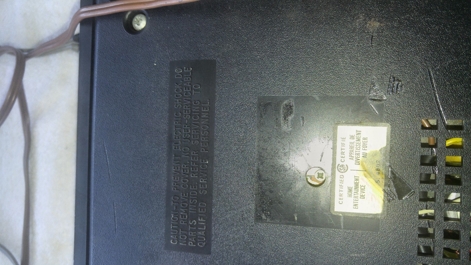 Bsr mcdonald 8 track player plugs in to your stereo