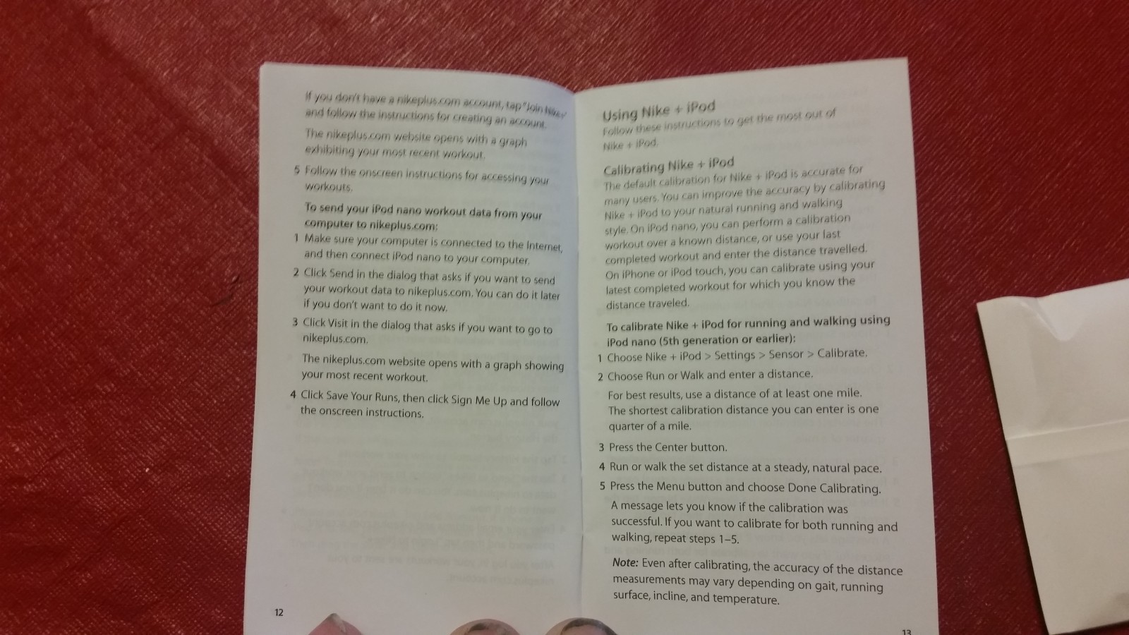 NEW NIKE+ Plus ipod Sport Shoe Kit Sensor MB329LL/E APPLE iPOD