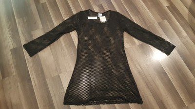 Madison 88 Women s size 1X black color mesh blouse NWT