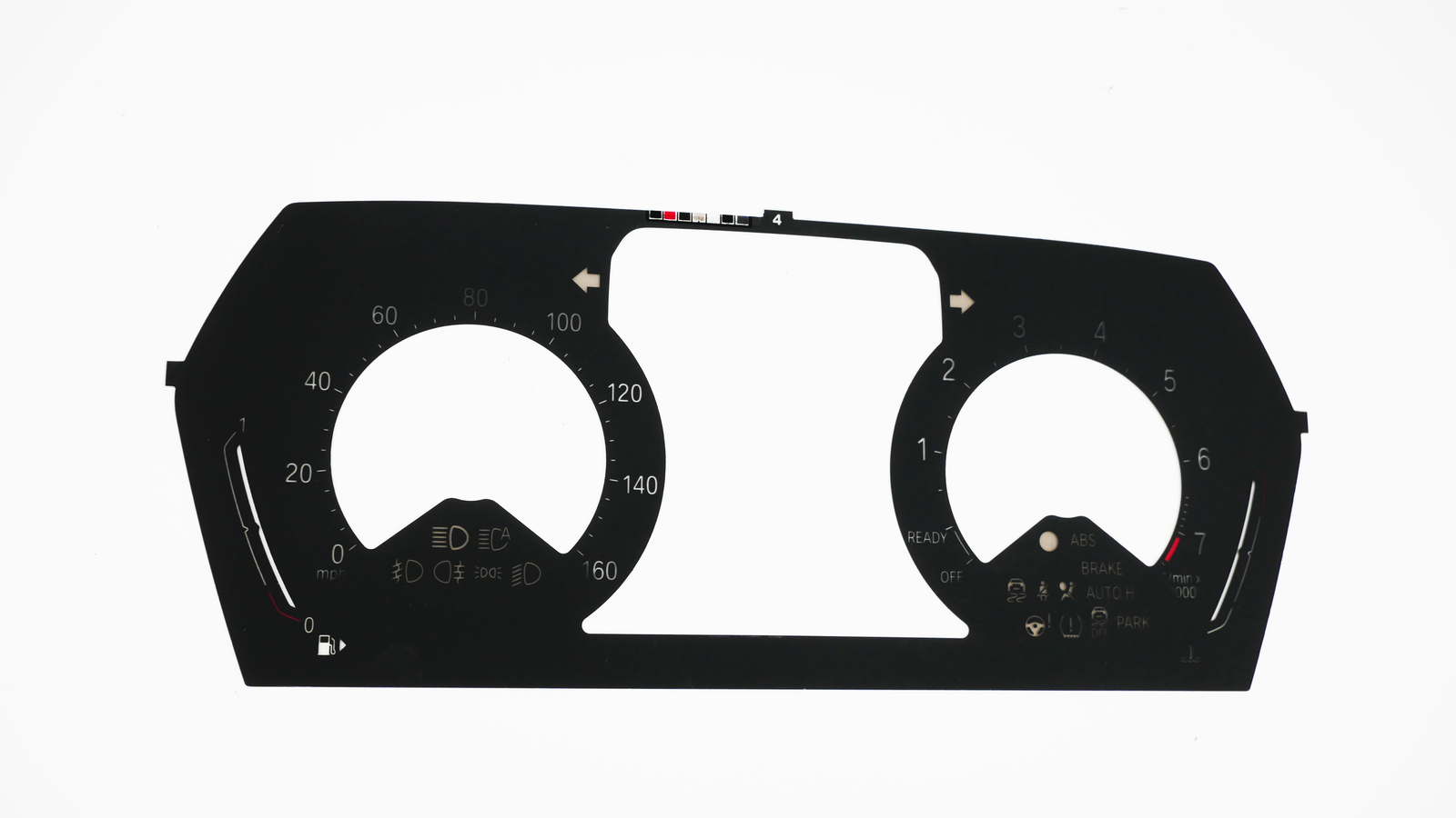 BMW F44 - Speedometer dials MPH Gauges