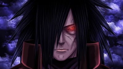 Anime uchiha madara sharingan mangekyou eternal naruto Play Gaming Mat Desk