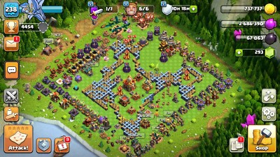 TH 16 238 lvl GOOD DEF | 95-95-70-44 Heroes | NAME CHANGE | 6 BUILDERS | CHEAP