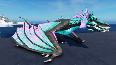 ARK Survival Ascended Poison Wyvern Galaxy High Stats PVE PS5/XBOX/PC