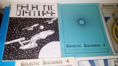 5 Galactic Discourse Star Trek Fanzine Volume 1 - 5 Near Mint