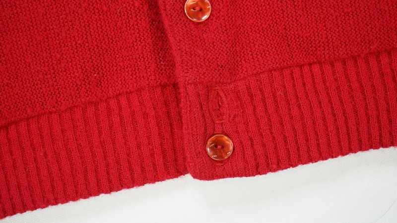 Rare VTG SEARS SPORTSWEAR Acrylic Button Front Cardigan