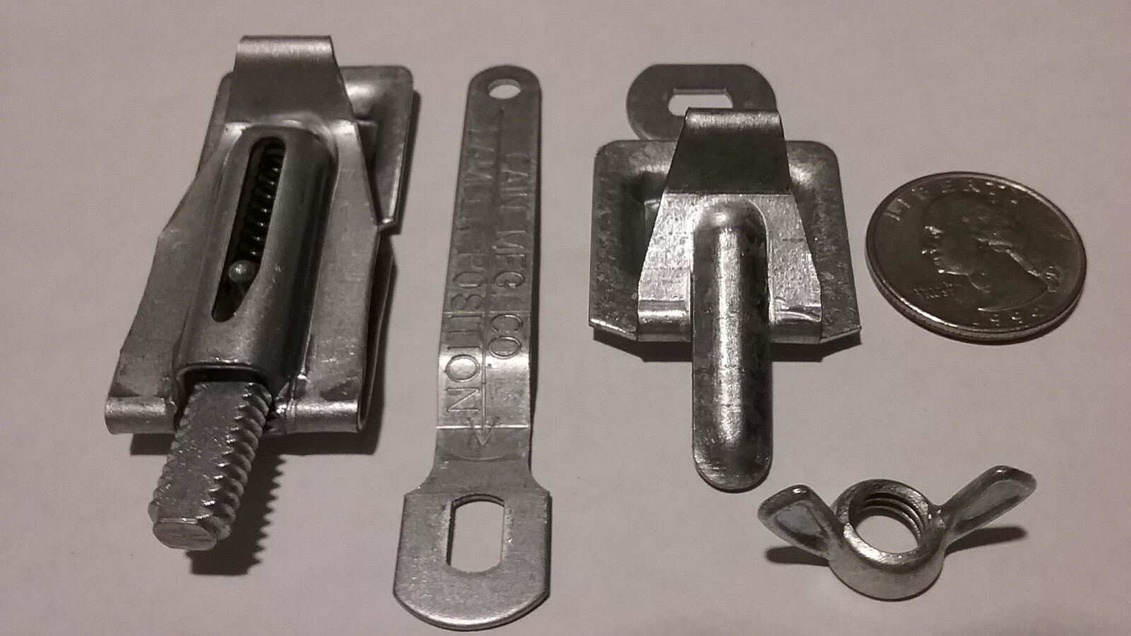 One CAIN Damper Ductwork 5-piece galvanized Replacement Handle Control