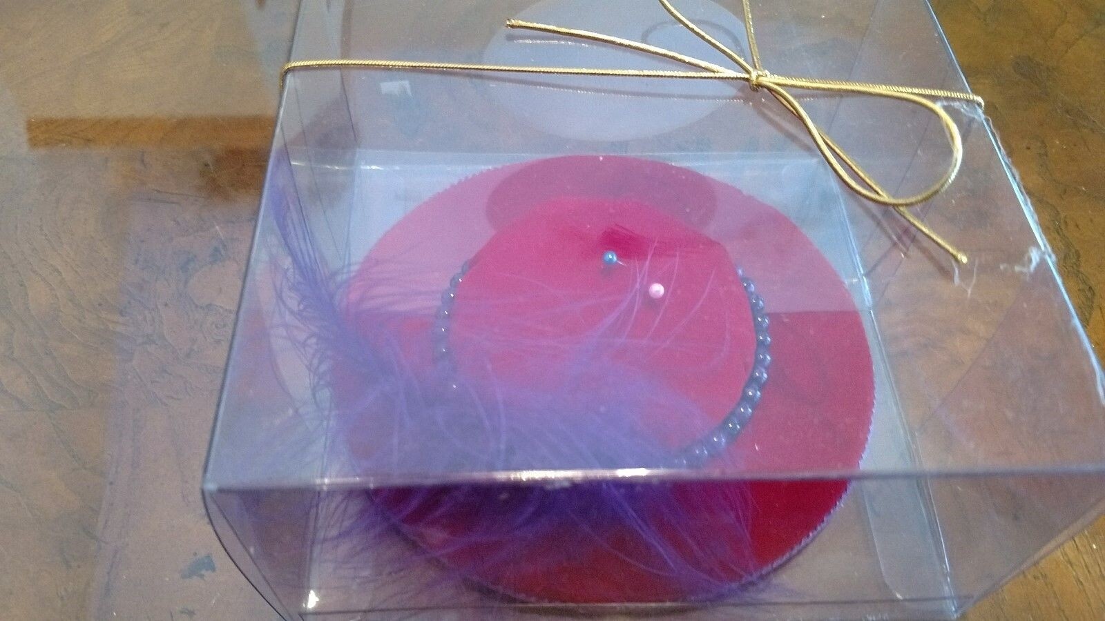 Crafting Sewing Pin Cushion Collectible Cushions Hat Pins Holder NOS