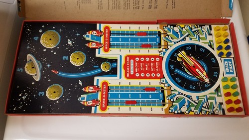 Vintage 1951 Space Pilot board game by Cadaco