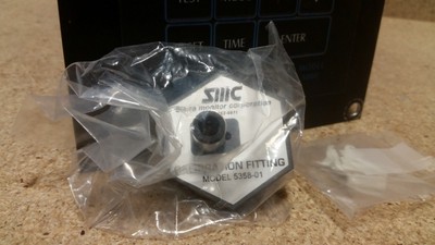 SMC Sentry Model 5000 Gas Monitor Controller 120Vac w/ Calibration Fitting S14