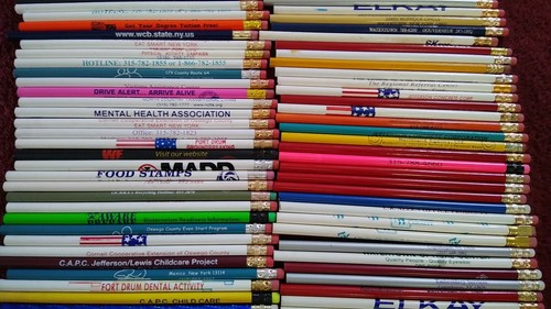 Vintage New York Ads + Other Pencil Lot