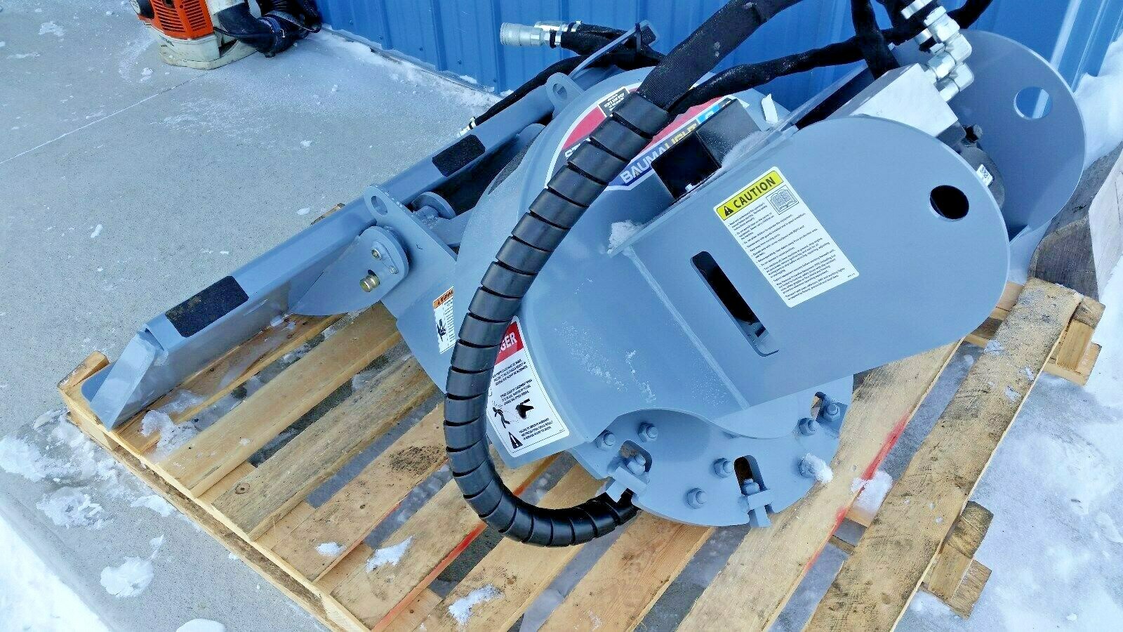 BAUMALIGHT S18 S550 STUMP GRINDER SKIDSTEER EXCAVATOR TOOLCAT SKID STEER SALE