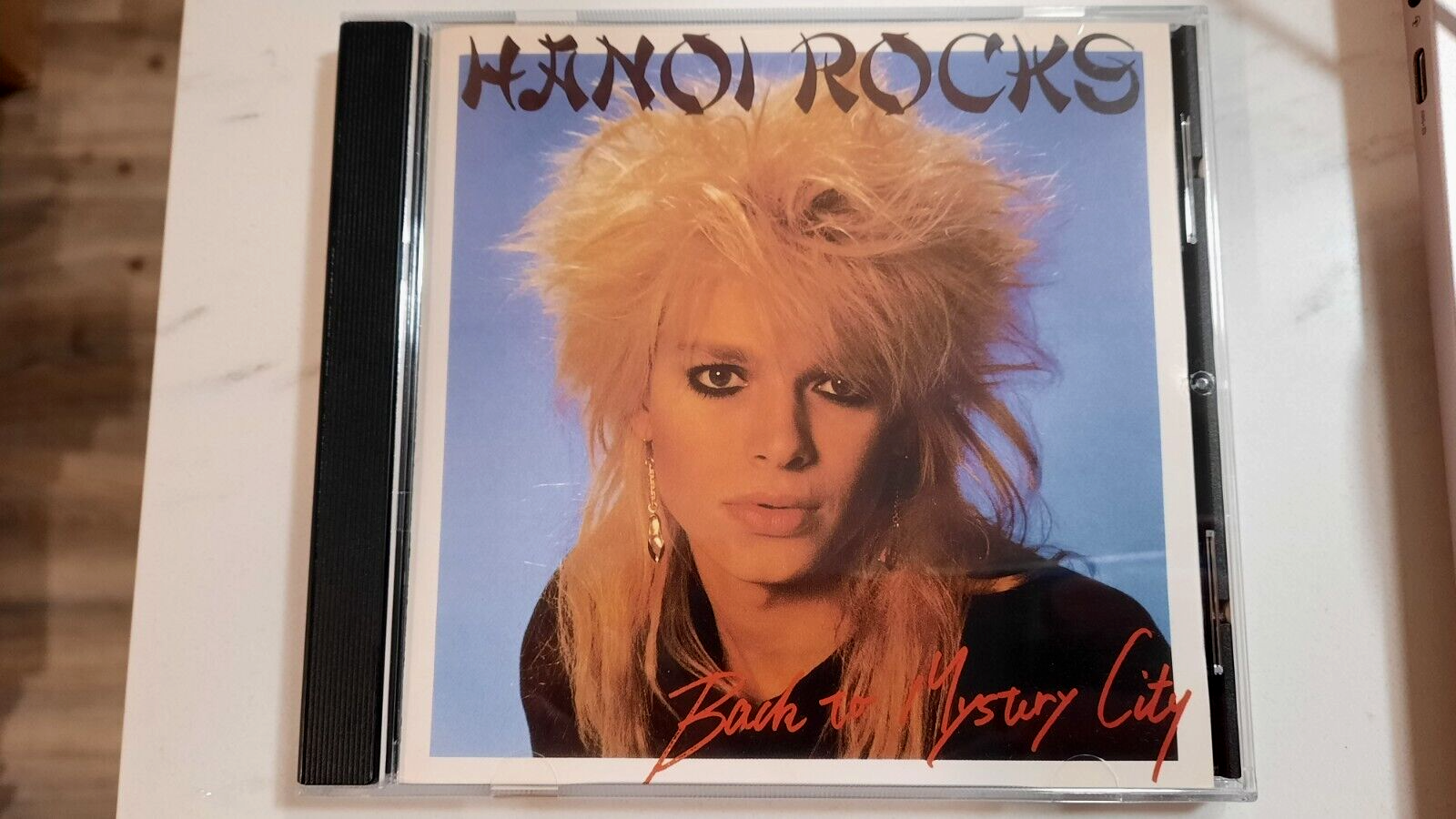 【新品未開封・超レア】ハノイロックス BACK TO ゲフィン盤 超レア】ハノイロックス BACK TO MYSTERY CITY ゲフィン盤