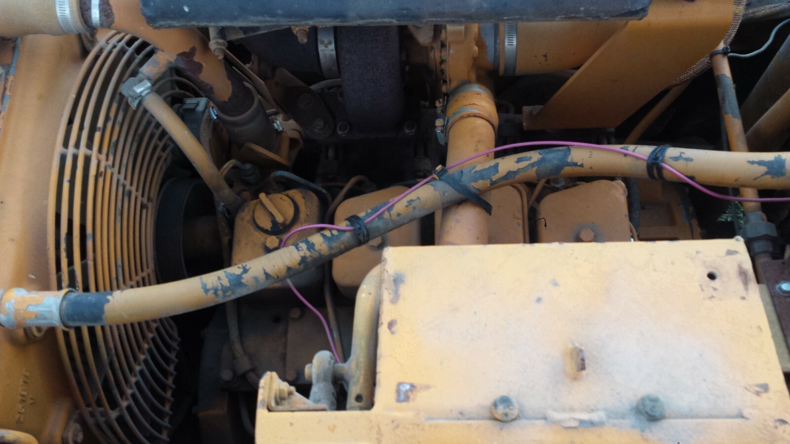 Dresser 712 Asphalt Double Drum Static Roller Cummins Diesel