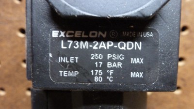 Norgren L73M-2AP-QDN, Excelon Pneumatic Lubricator *new no box*