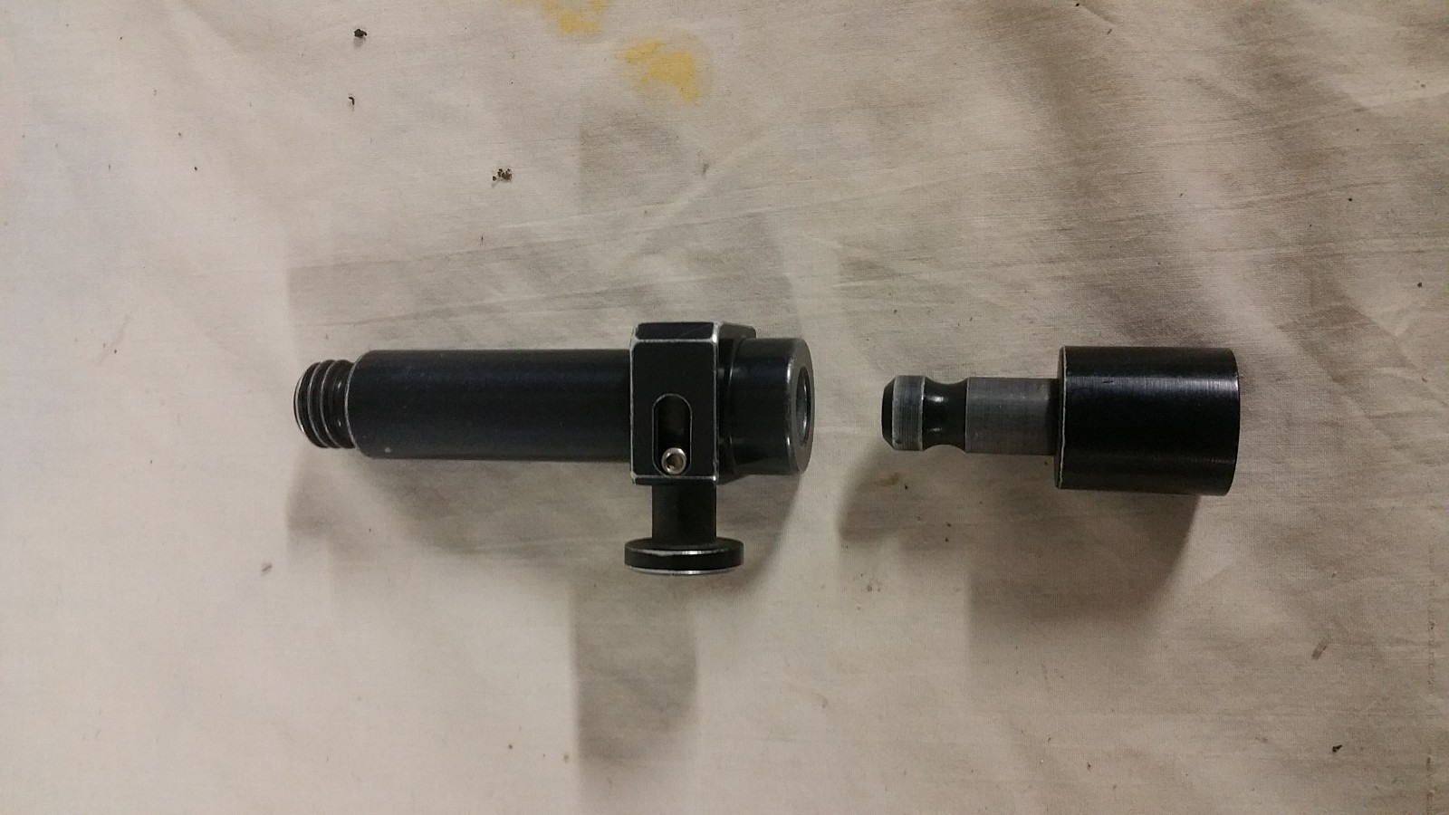 Leica Topcon Trimble Quick Release adapter with 3 inch extension