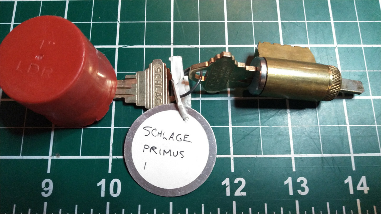 Schlage Primus Core w/two keys