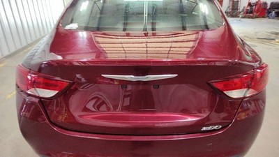 2015-17 Chrysler 200 4dr Sedan Rear Decklid Deck Lid Trunk Hatch Velvet Red-PRV