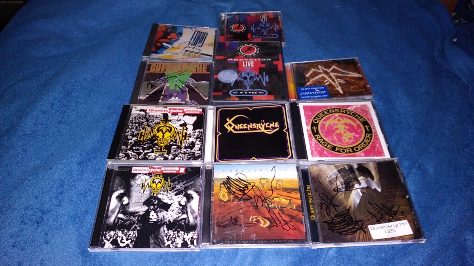 Queensryche cd dvd lot si....