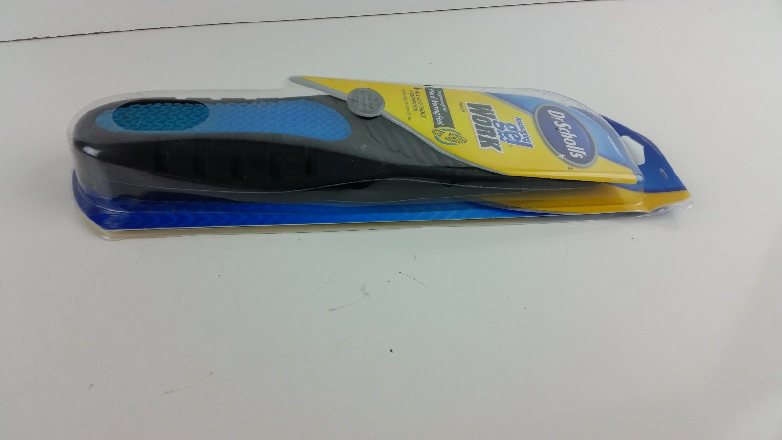 Dr. Scholls Massaging Comfortable Gel Work Insoles Relax Mens Sizes 8-13, 1 Pair