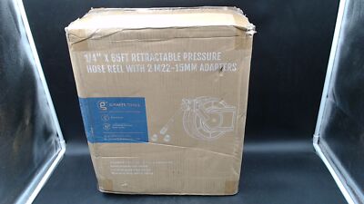 Giraffe Tools - TA15B-G20 Pressure Washer Hose Reel, 3200 PSI, 65ft