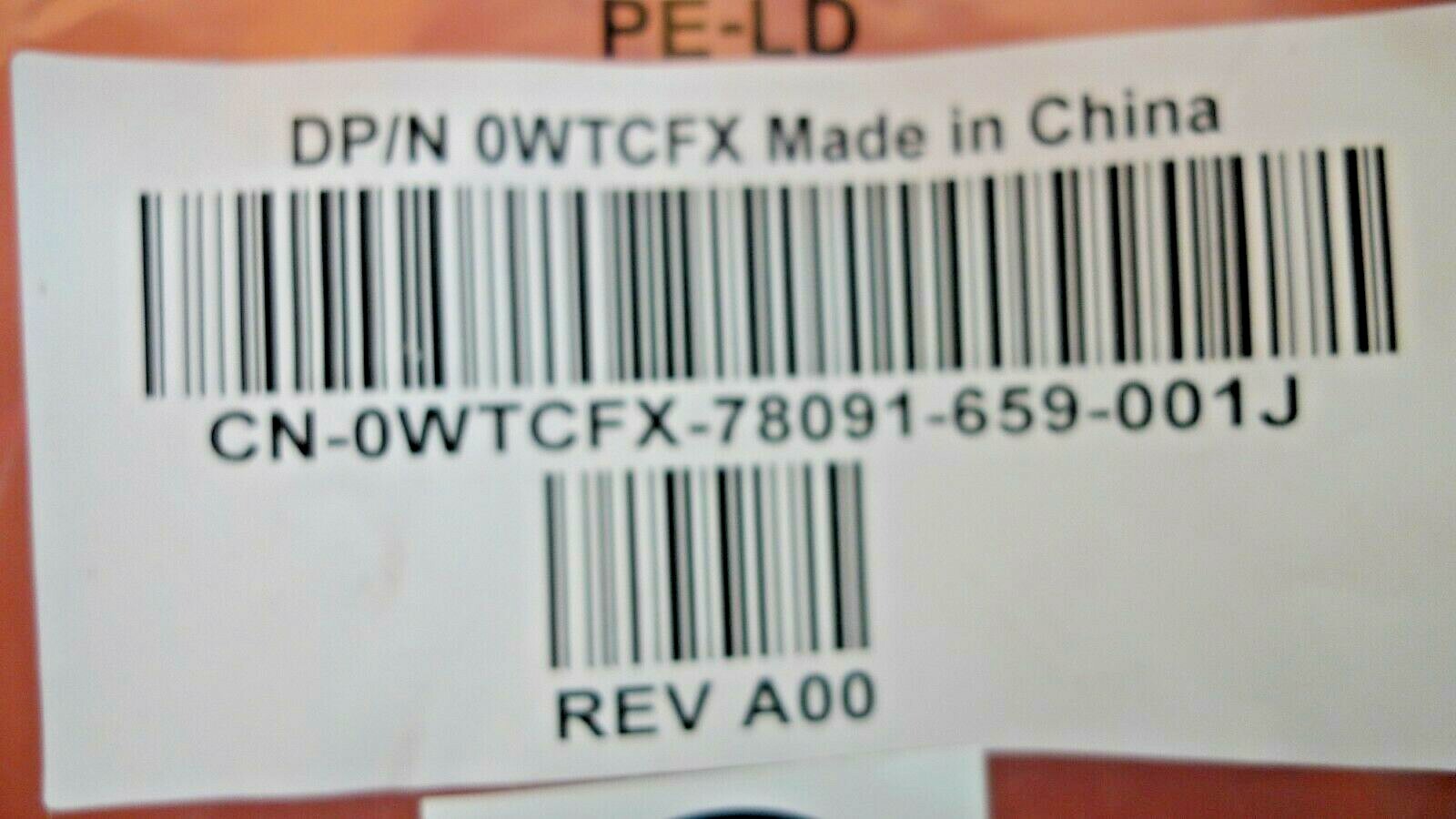 NEW Genuine Dell PowerVault MD1400 Mini HDD To Mini SAS Cable WTCFX