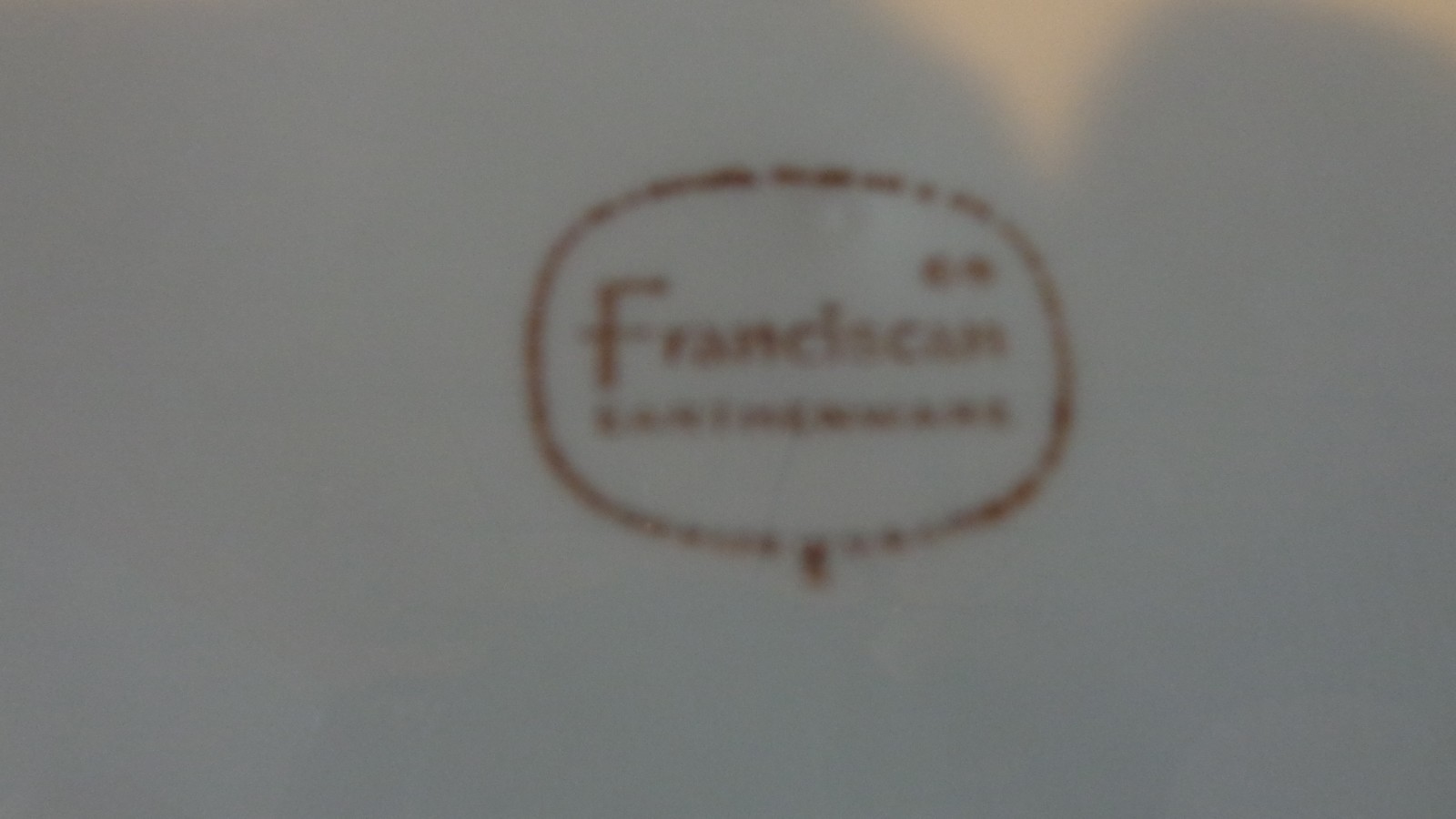 Franciscan Ware Apple Pattern 10 1/4