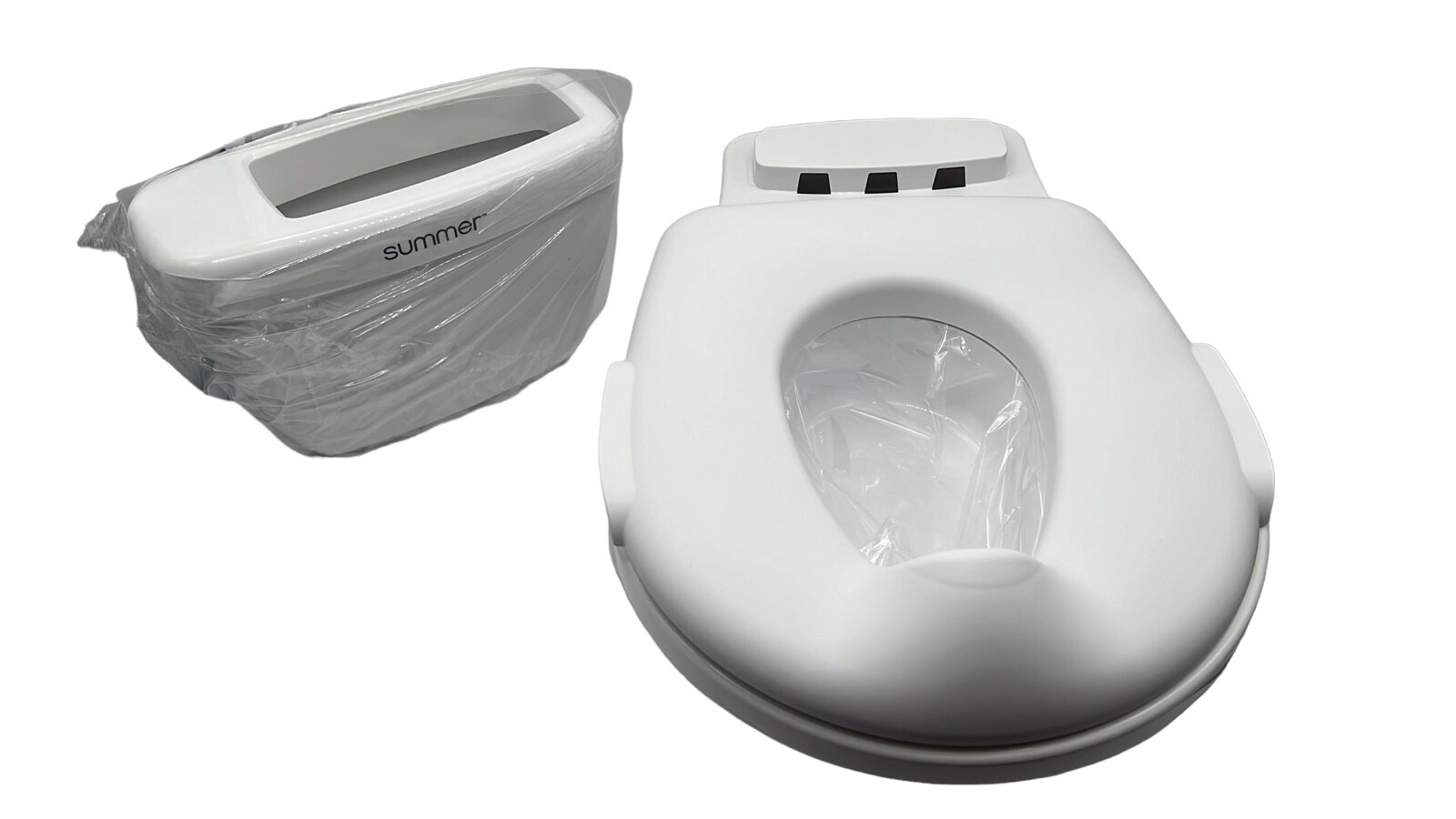 NEW Summer by Ingenuity My Size Potty Pro Toddler Chair 2 in 1 - White