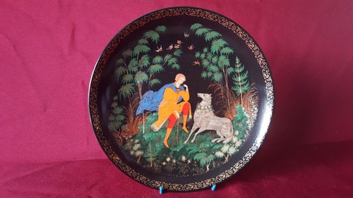 'Tsarevich Ivan And The Gray Wolf' Porcelain Plate # A 4317