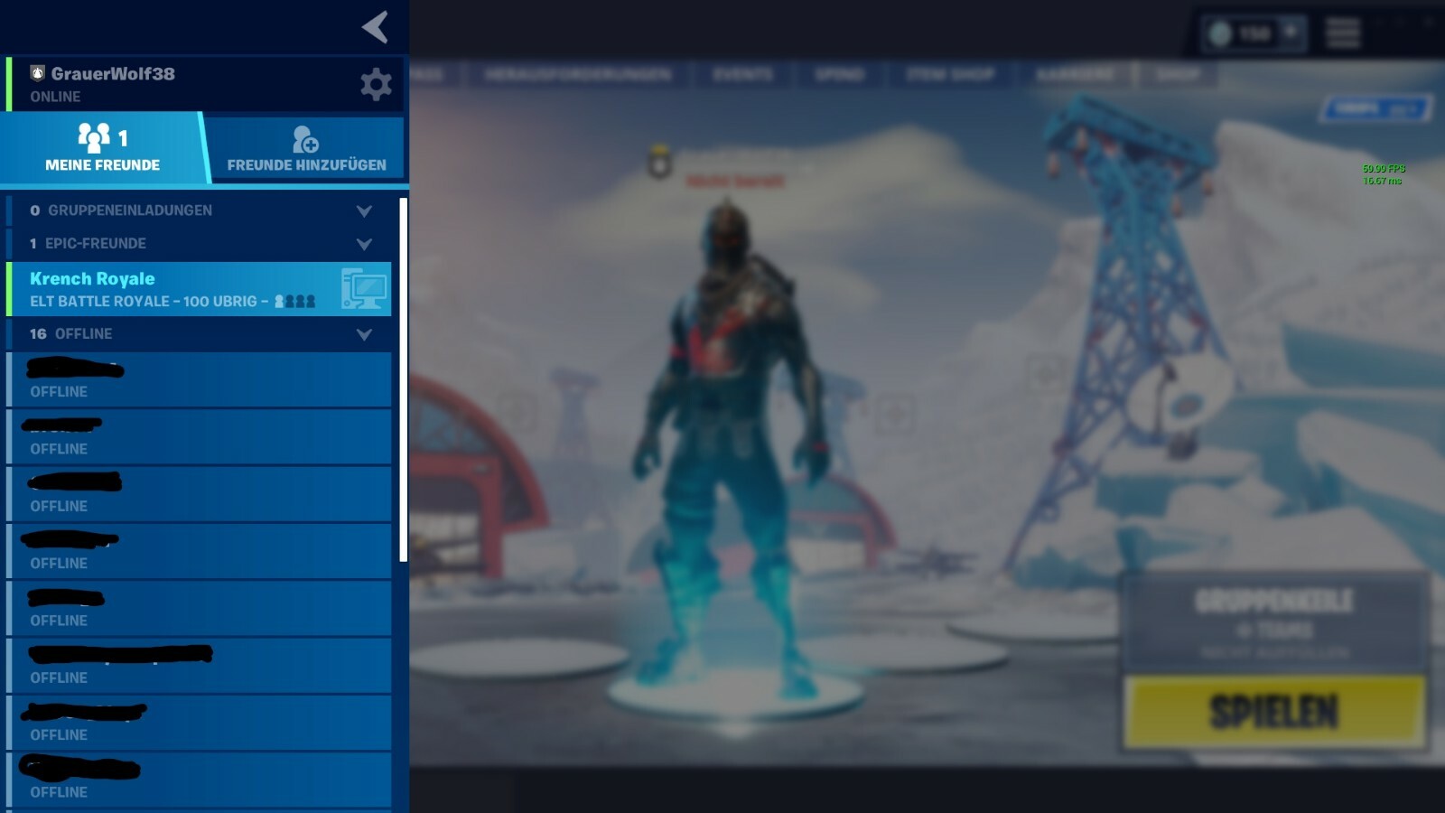 startseite - fortnite freunde adden