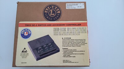 LIONEL TMCC SC-2 SWITCH CONTROLLER electrical connection switch activate 6-22980