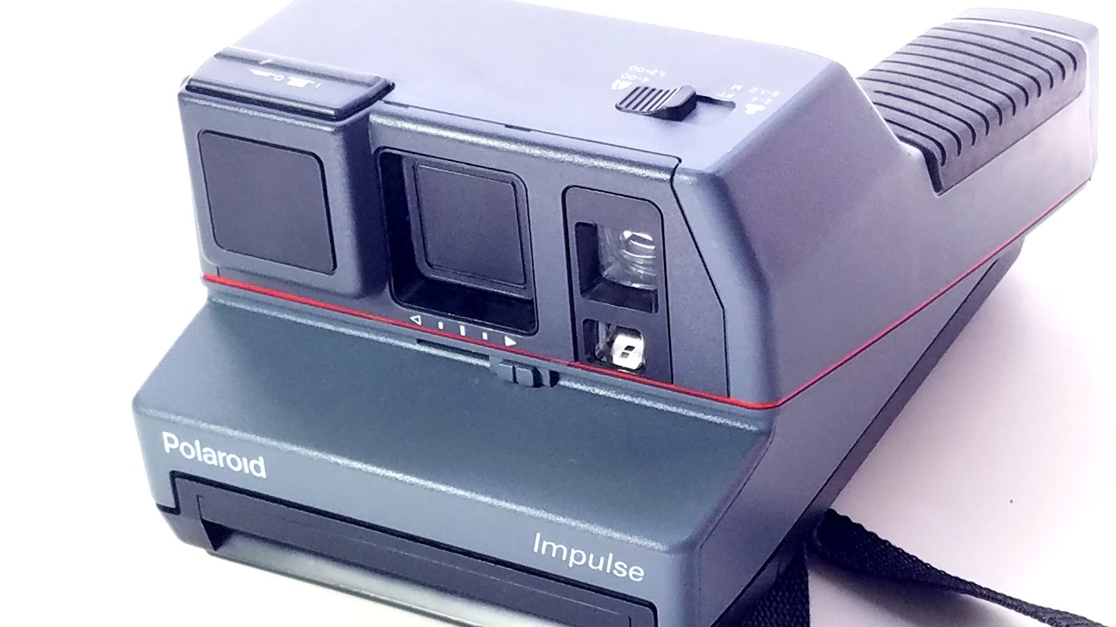 Polaroid Impulse Vintage Instant Film Camera Working Tested w/ Strap