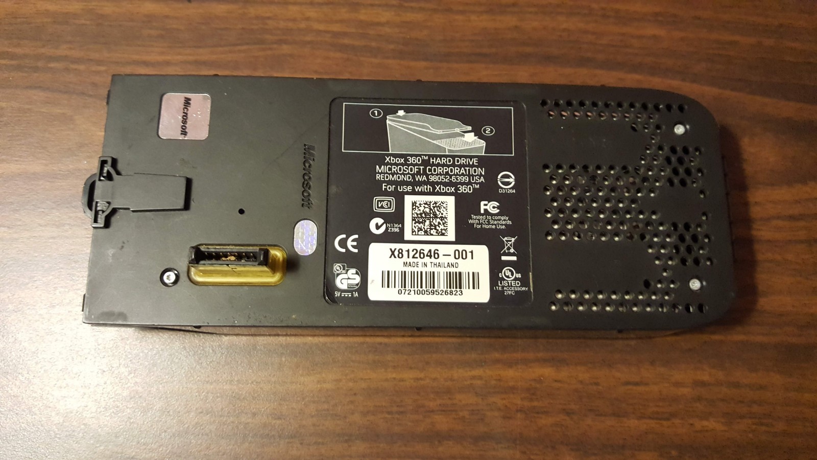 Microsoft Xbox 360 120GB Hard Drive - Clip On