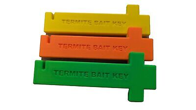Termite Bait Station Key NEW PAIN FREE DESIGN Access Tool BRIGHT COLORS FREESHIP