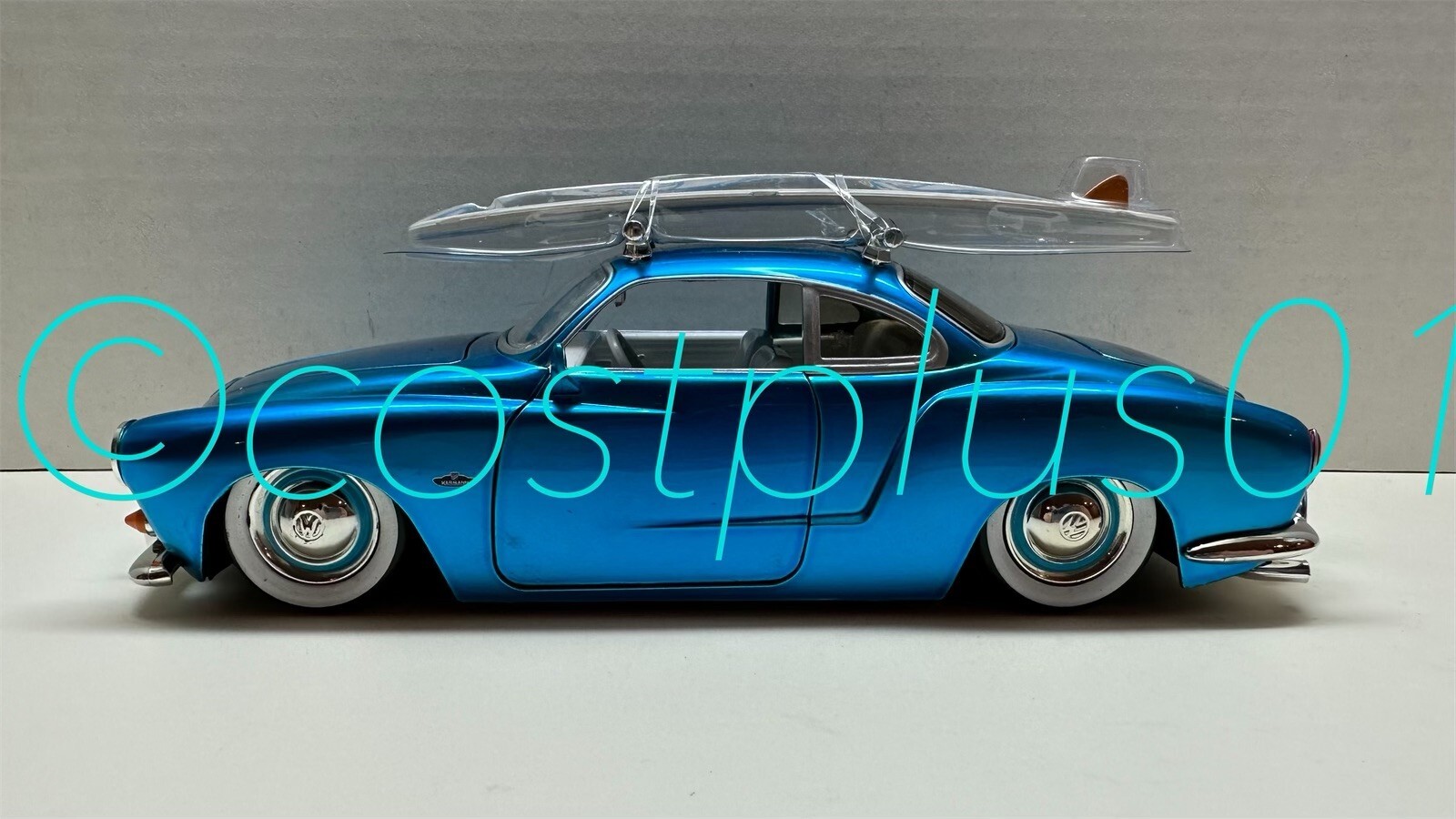 JADA V DUBS 1959 VOLKSWAGEN KARMANN GHIA VW 1:24 BLUE MOON