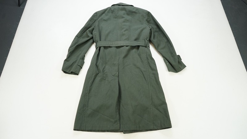 Rare VTG Wool Gabardine AG-44 W/ Removable Liner Overcoat