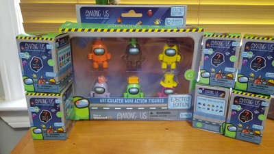 Among Us Action Figures Series 3 - Pack of 8 Collectible Figurines - Official...
