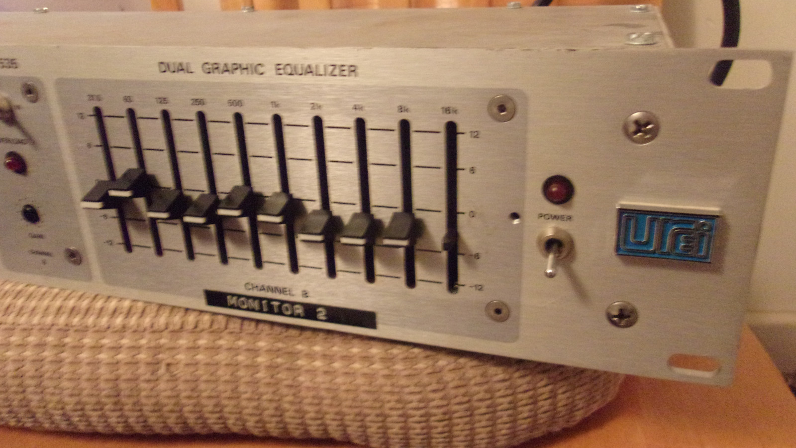 Urei 535 Room Equalizer Dual 10 Band Eq Free Shipping