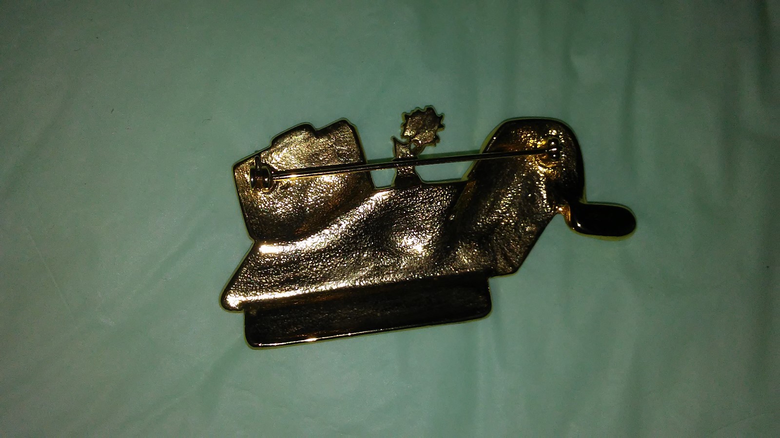 VINTAGE CPA PIN BROOCH ACCOUNTANT MONEY MANAGER ADDING MACHINE FILES Men Women