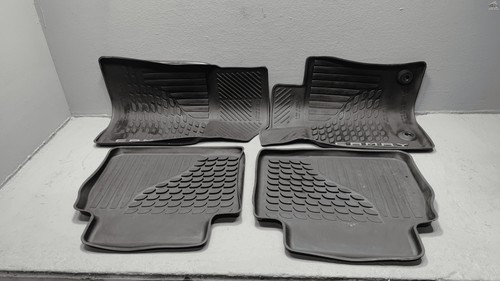 TOYOTA CAMRY ALL WEATHER INTERIOR FLOOR RUBBER COVER LINER MAT 2018-2024 OEM SET