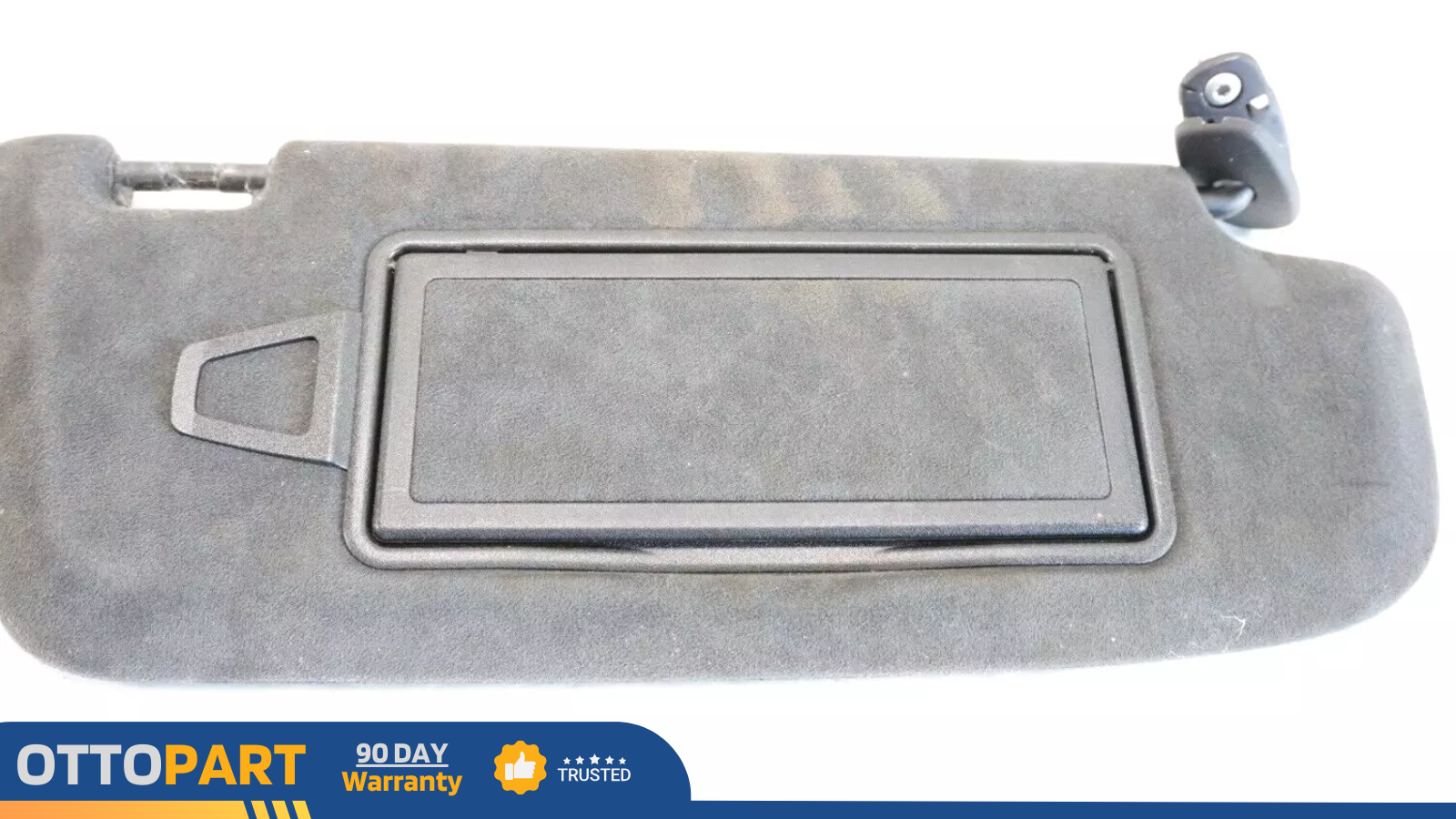 07-13 Mercedes W216 CL65 AMG S600 Right Sun Visor Shade Sunvisor Black Suede OEM