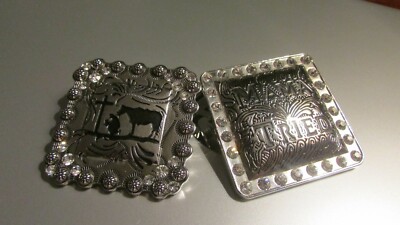 Cowboy Praying OR Mama Tried 1-3/4'' X 1-3/4'' Pendant~It's a BLING thing! 